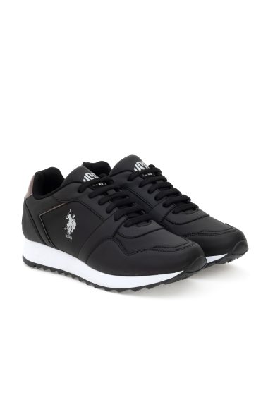 کفش ورزشی  سیاه  استاندارد فیت  زنانه یو اس پولو | US POLO ASSN