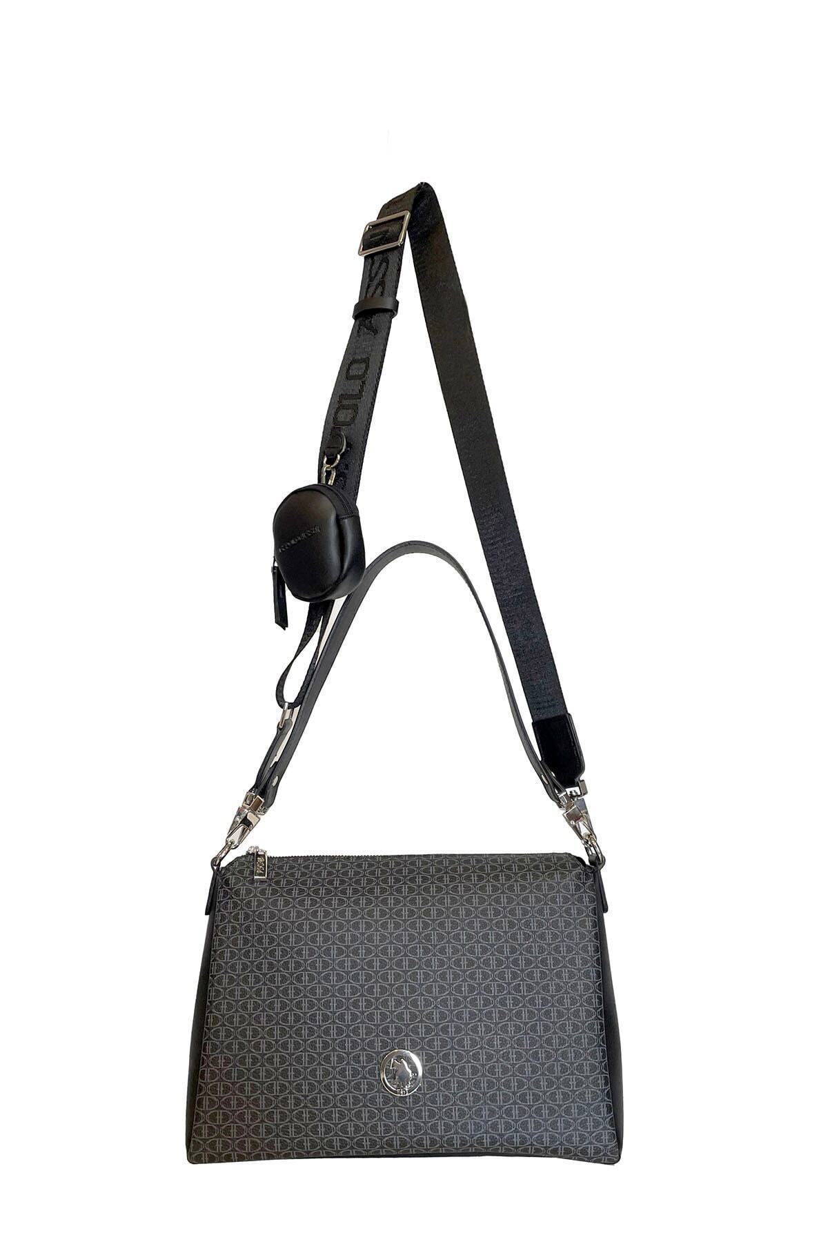 کیف پستی زنانه طرح دار | یو اس پولو U.S. Polo Assn. US8558