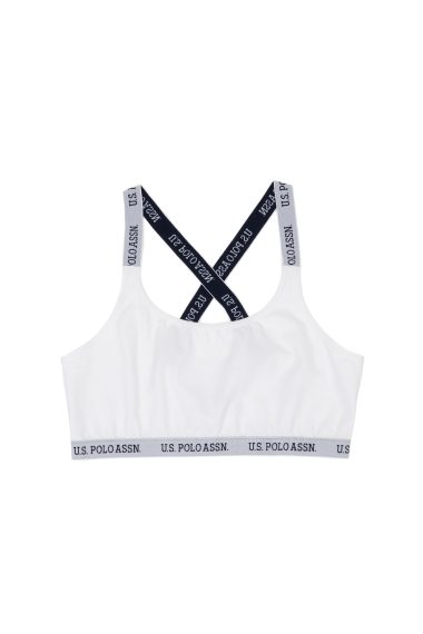 زیرپیراهنی  سفید  استاندارد فیت  زنانه یو اس پولو | US POLO ASSN
