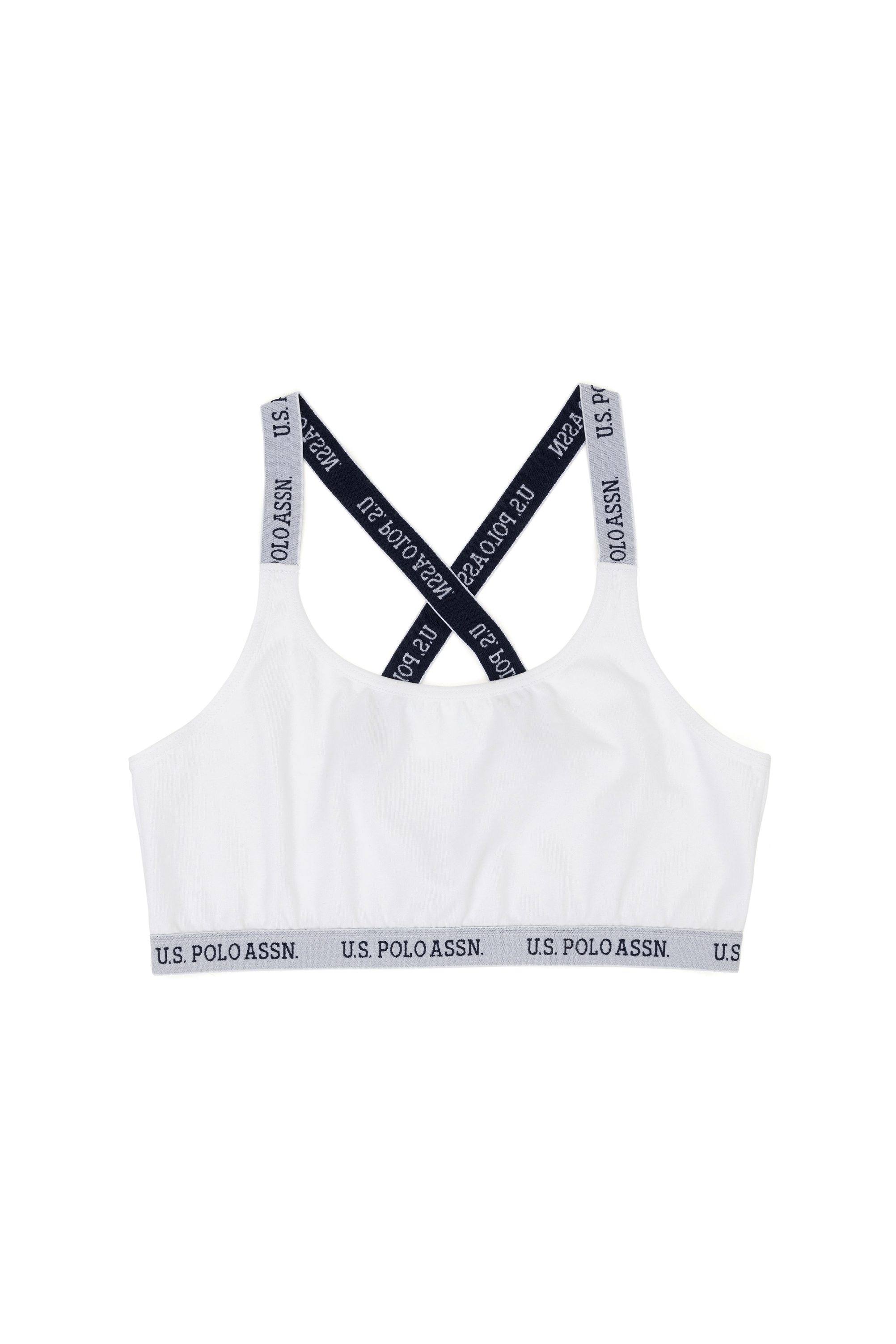 زیرپیراهنی سفید استاندارد فیت زنانه یو اس پولو | US POLO ASSN