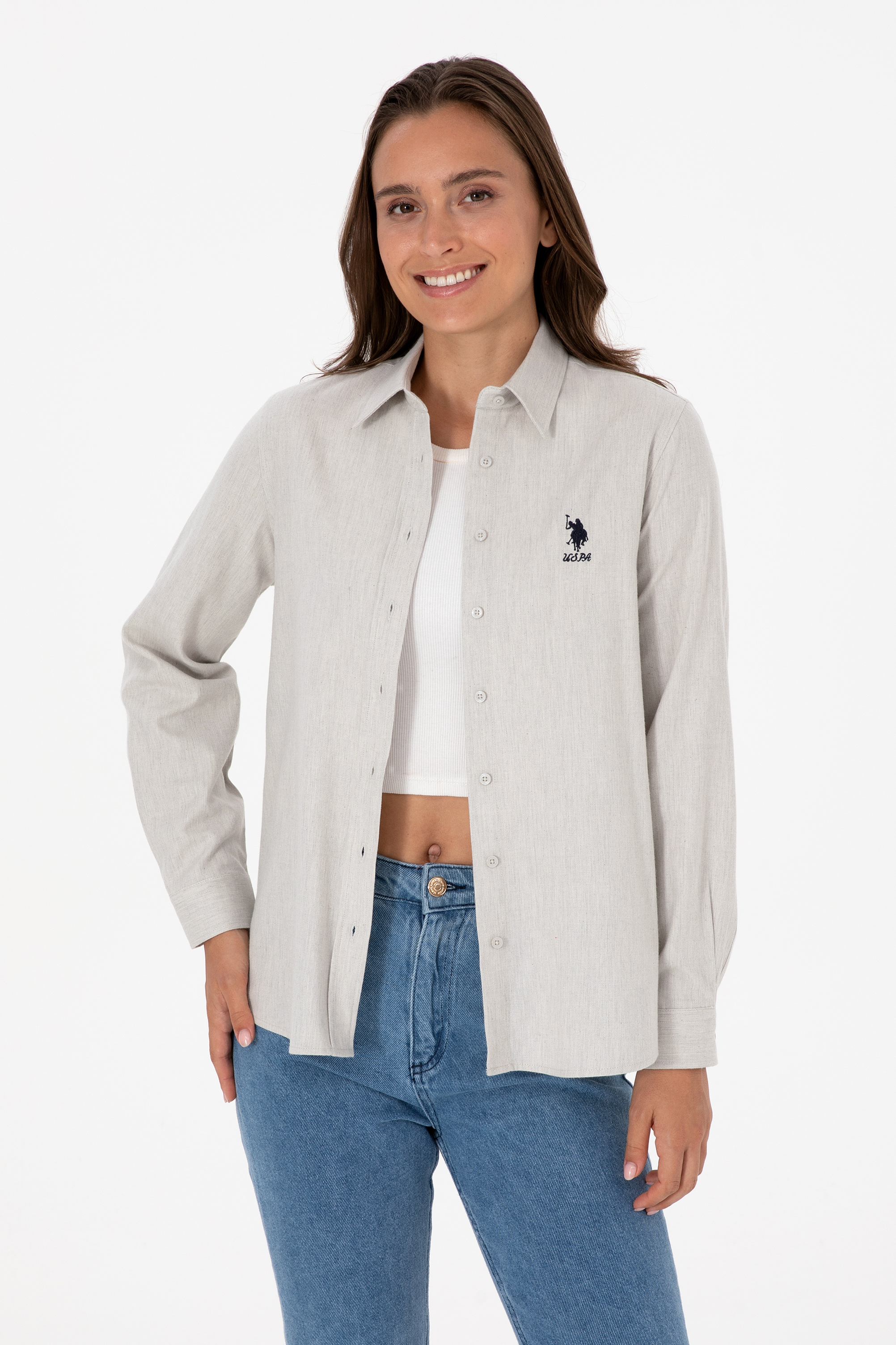 پیراهن اکرو رگولار زنانه یو اس پولو | US POLO ASSN