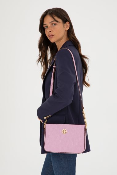 کیف رودوشی  بنفش  استاندارد فیت  زنانه یو اس پولو | US POLO ASSN