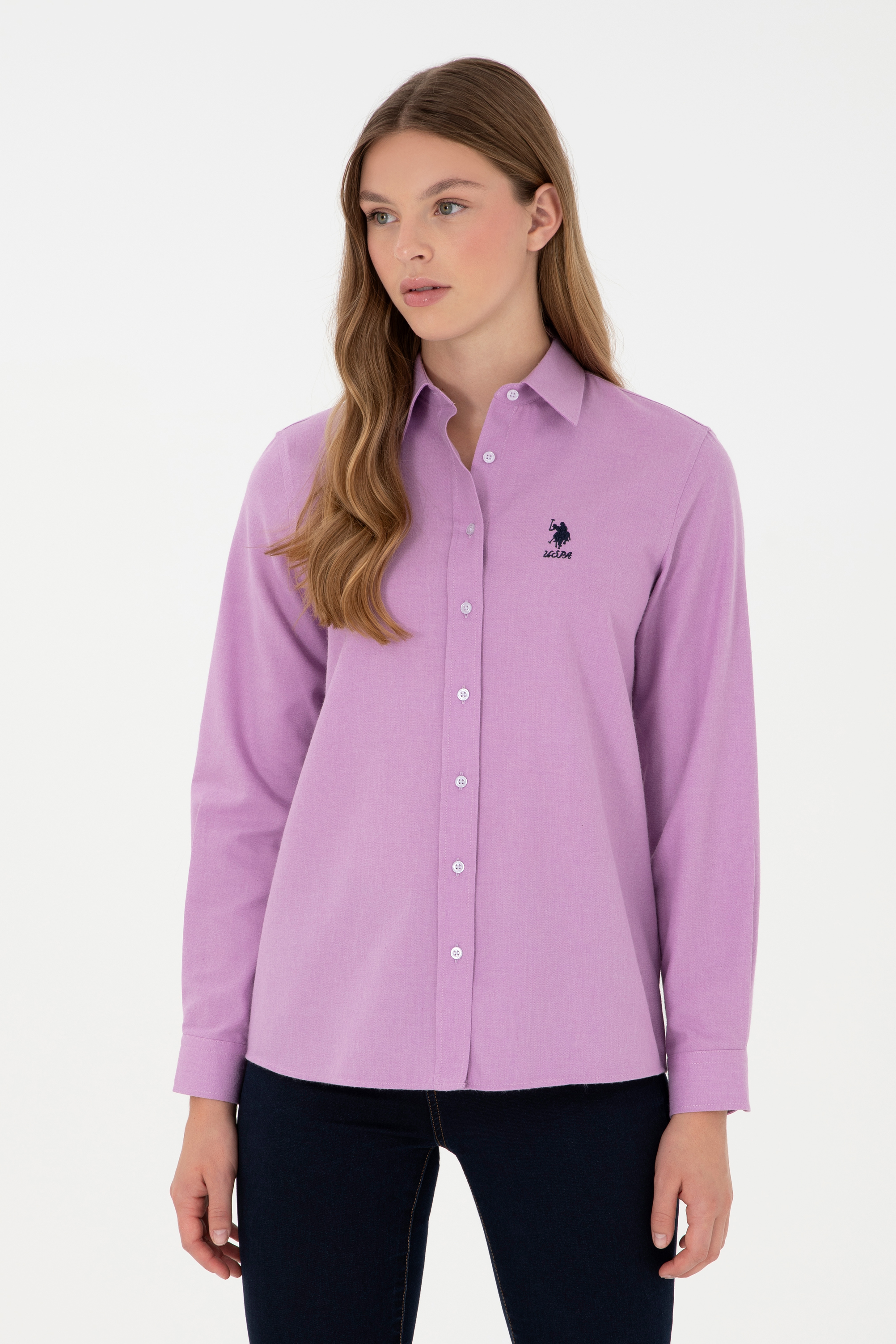 پیراهن یاسی رگولار زنانه یو اس پولو | US POLO ASSN