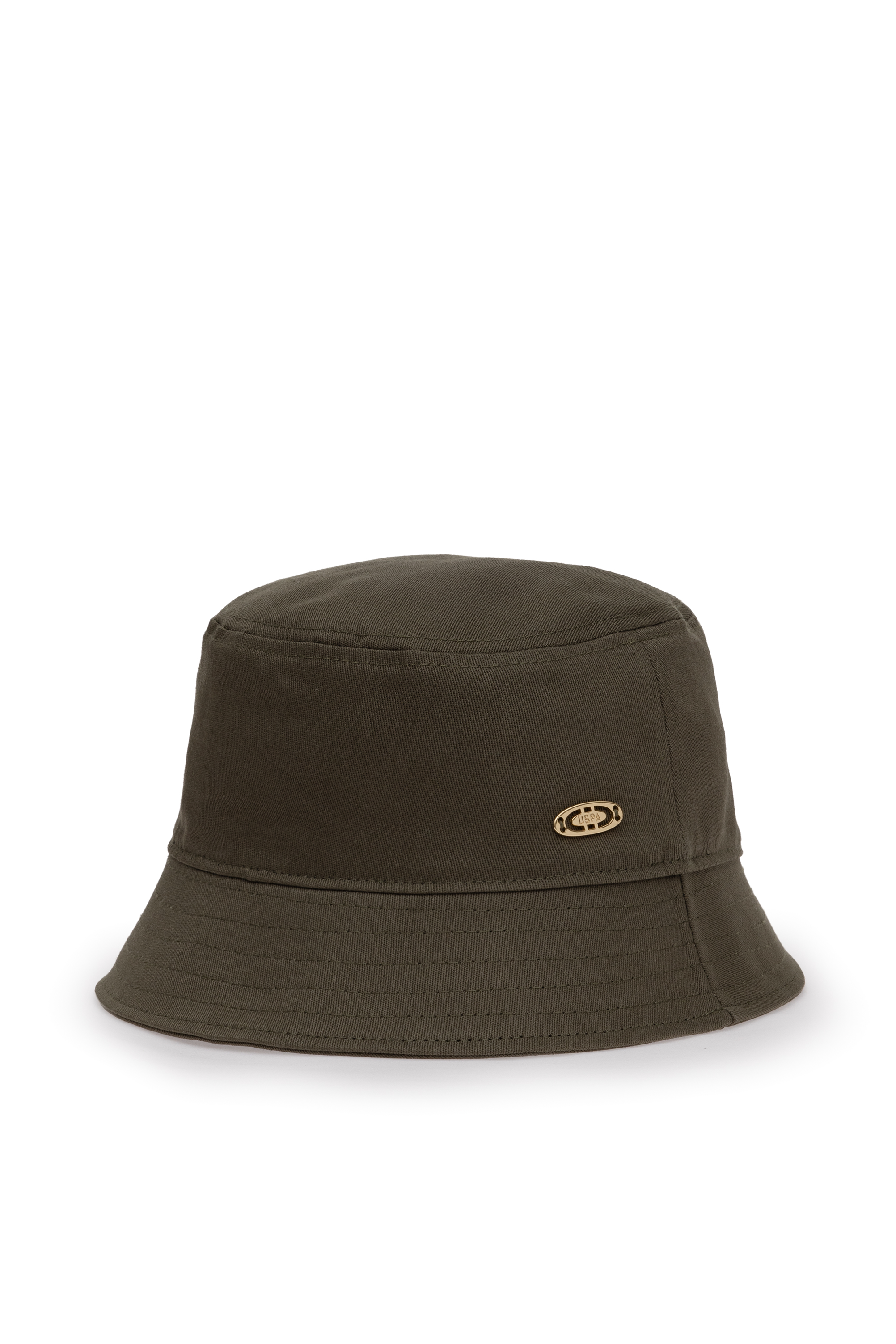 کلاه لبه دار خاکستری رگولار زنانه یو اس پولو | US POLO ASSN