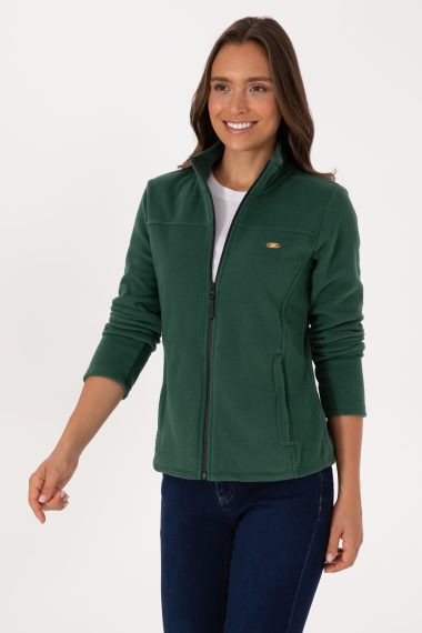 سویشرت پلار  سبز تیره  رگولار  زنانه یو اس پولو | US POLO ASSN