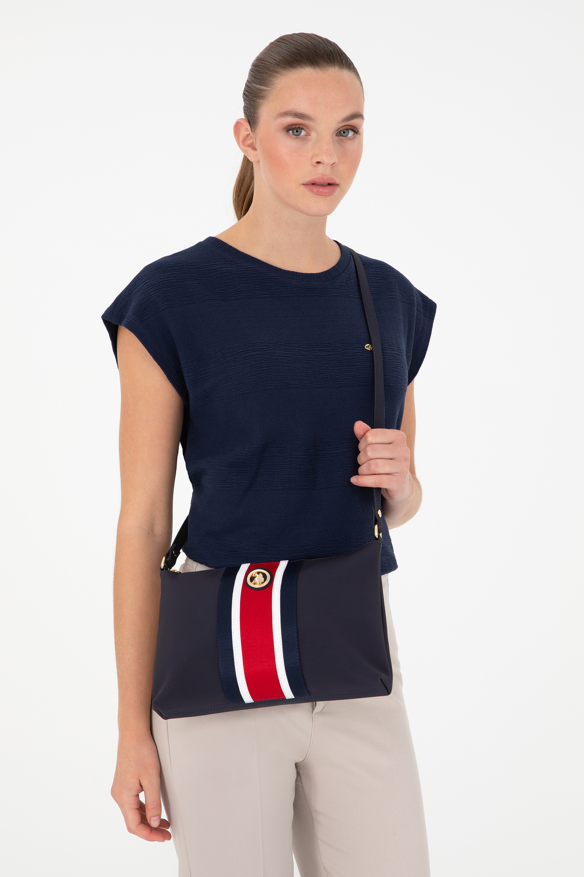 کیف رودوشی زنانه راسته | یو اس پولو U.S. Polo Assn. 989253