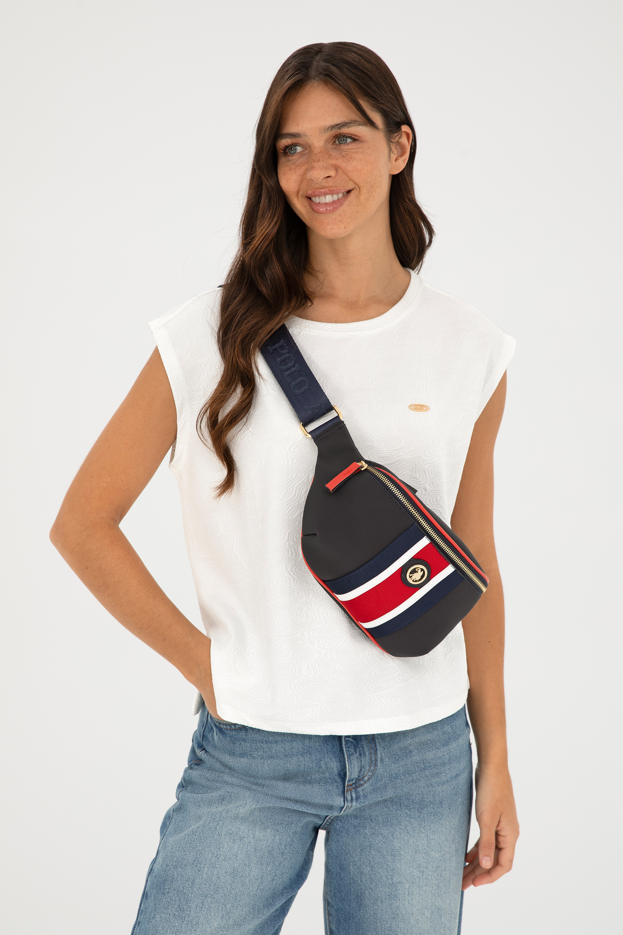 کیف کمری لاجورد استاندارد فیت زنانه یو اس پولو | US POLO ASSN