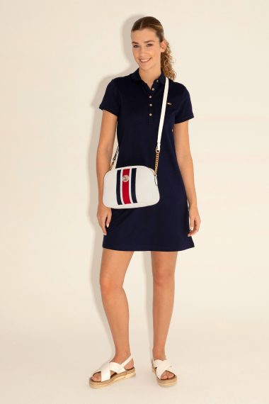 کیف رودوشی  سفید  استاندارد فیت  زنانه یو اس پولو | US POLO ASSN