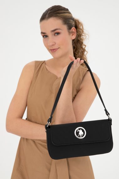 کیف رودوشی  سیاه  استاندارد فیت  زنانه یو اس پولو | US POLO ASSN