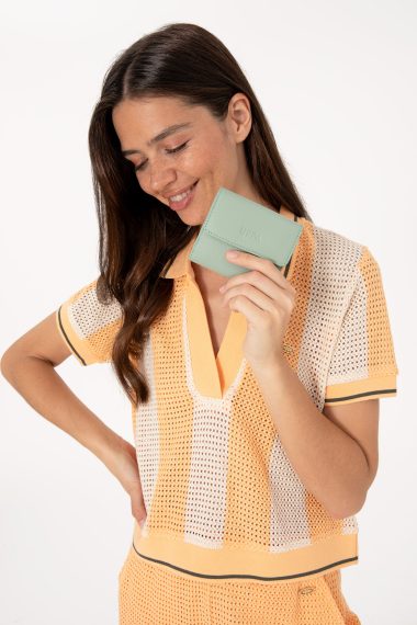 کیف پول  نعناعی  رگولار  زنانه یو اس پولو | US POLO ASSN