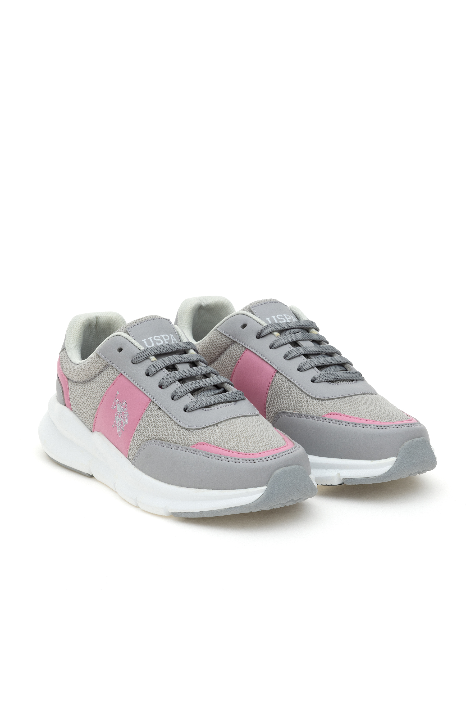 کفش ورزشی خاکستری روشن استاندارد فیت زنانه یو اس پولو | US POLO ASSN