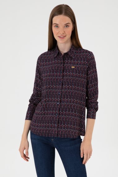 پیراهن  لاجورد  رگولار  زنانه یو اس پولو | US POLO ASSN