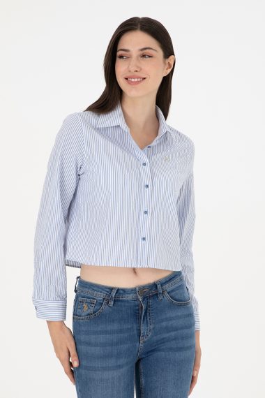 پیراهن  آبی تیره  رگولار  زنانه یو اس پولو | US POLO ASSN