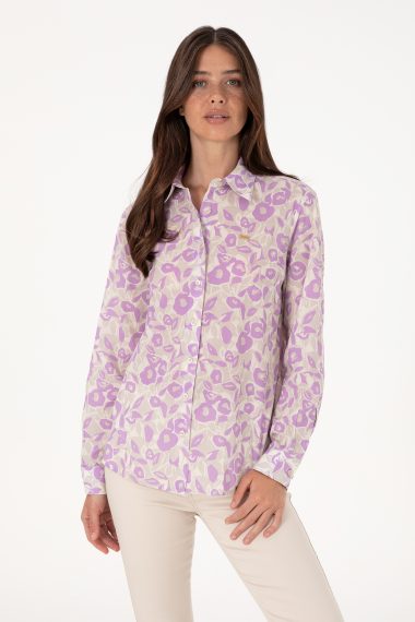 پیراهن  یاسی  رگولار  زنانه یو اس پولو | US POLO ASSN