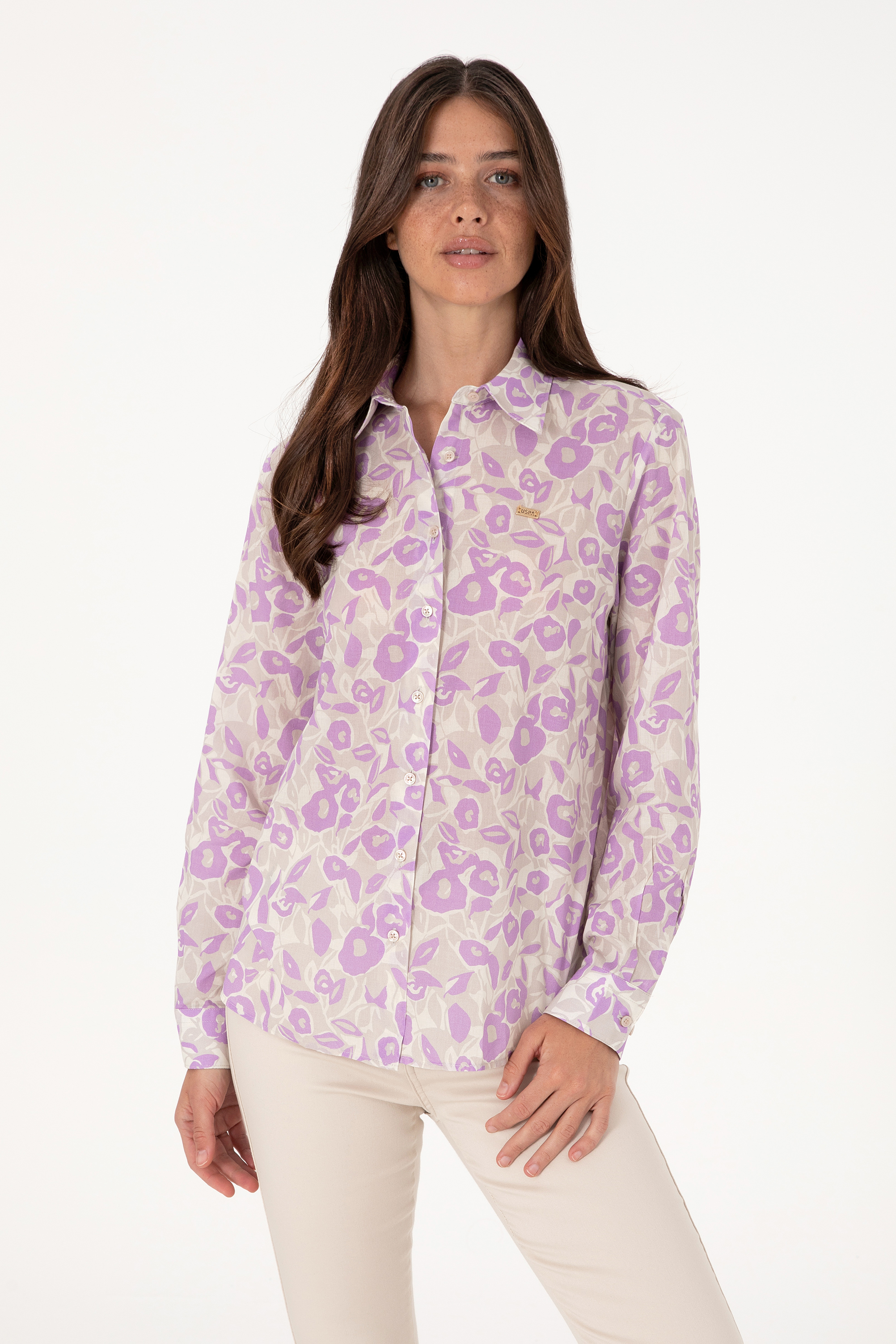 پیراهن یاسی رگولار زنانه یو اس پولو | US POLO ASSN