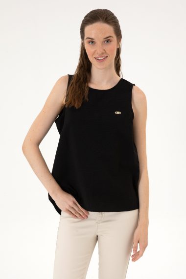 پیراهن  سیاه  رگولار  زنانه یو اس پولو | US POLO ASSN
