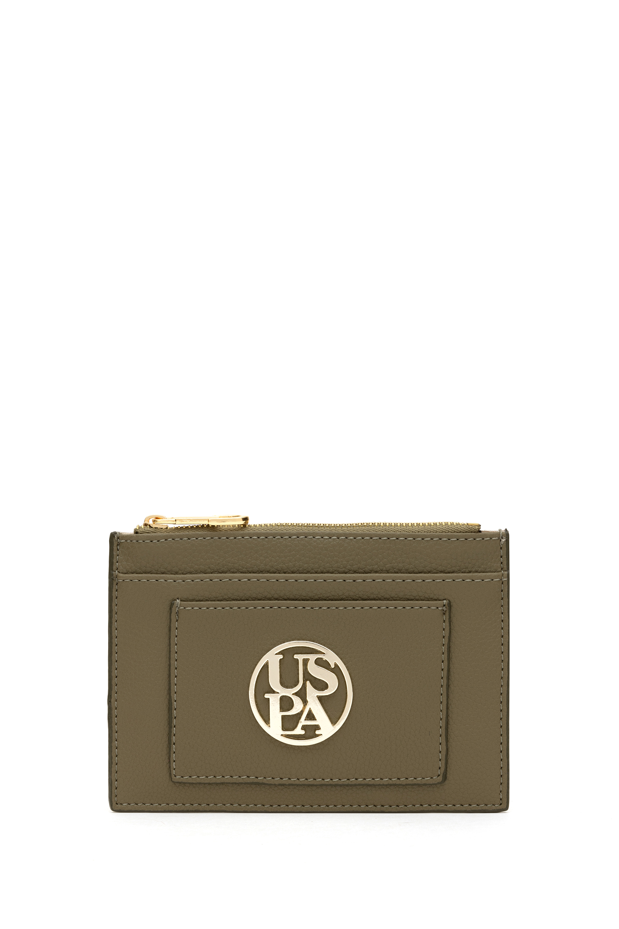 کیف پول خاکی رگولار زنانه یو اس پولو | US POLO ASSN