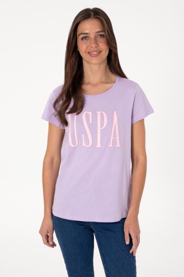 تی شرت یقه گرد  یاسی  رگولار  زنانه یو اس پولو | US POLO ASSN