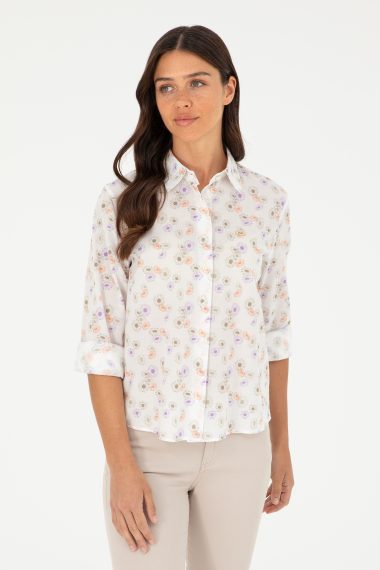 پیراهن  خاکی  رگولار  زنانه یو اس پولو | US POLO ASSN