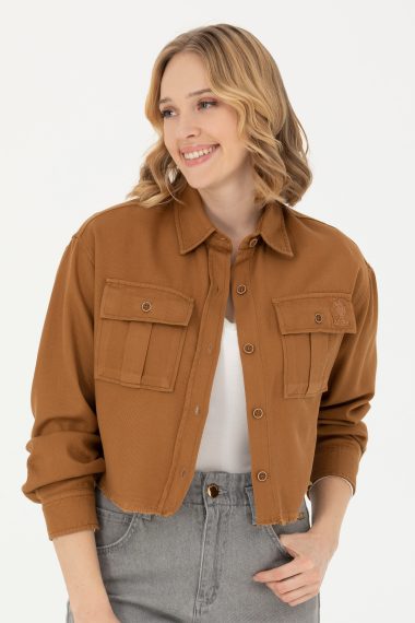 پیراهن  نارگیلی  ریلکس  زنانه یو اس پولو | US POLO ASSN