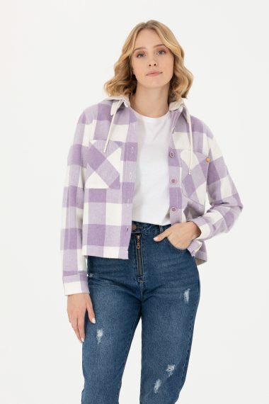 پیراهن  یاسی  Crop Top  زنانه یو اس پولو | US POLO ASSN