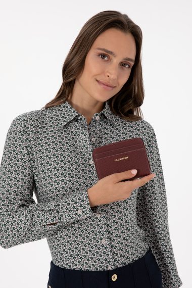 کیف پول  بورگاندی  رگولار  زنانه یو اس پولو | US POLO ASSN