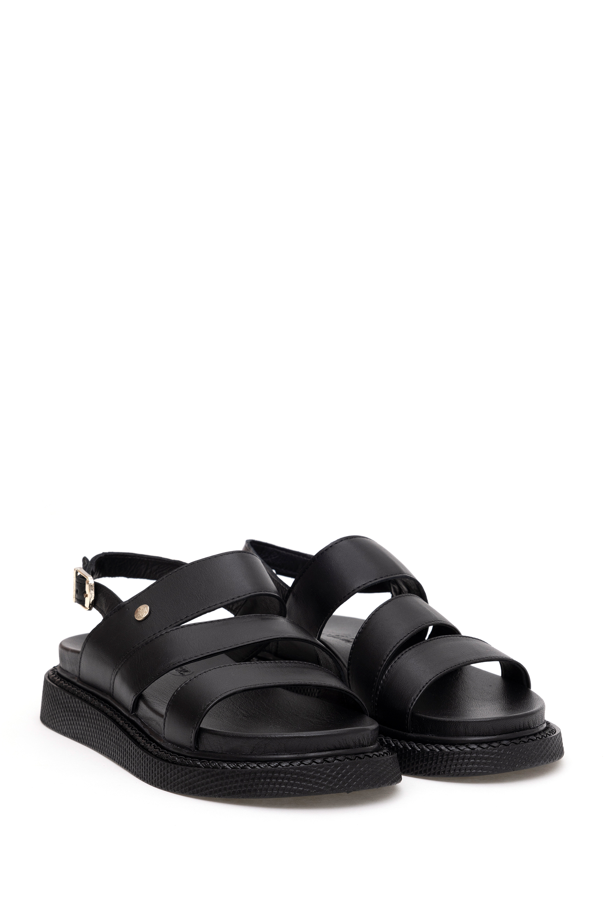 صندل سیاه استاندارد فیت زنانه یو اس پولو | US POLO ASSN
