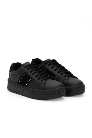 کفش ورزشی  سیاه  استاندارد فیت  زنانه یو اس پولو | US POLO ASSN