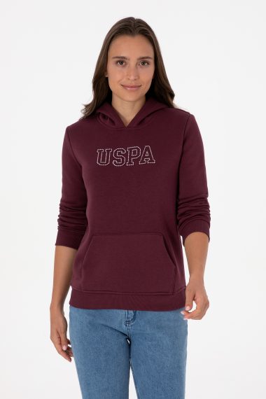 سویشرت  آلبالویی  رگولار  زنانه یو اس پولو | US POLO ASSN