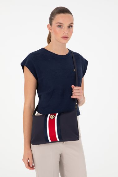 کیف رودوشی  لاجورد  استاندارد فیت  زنانه یو اس پولو | US POLO ASSN