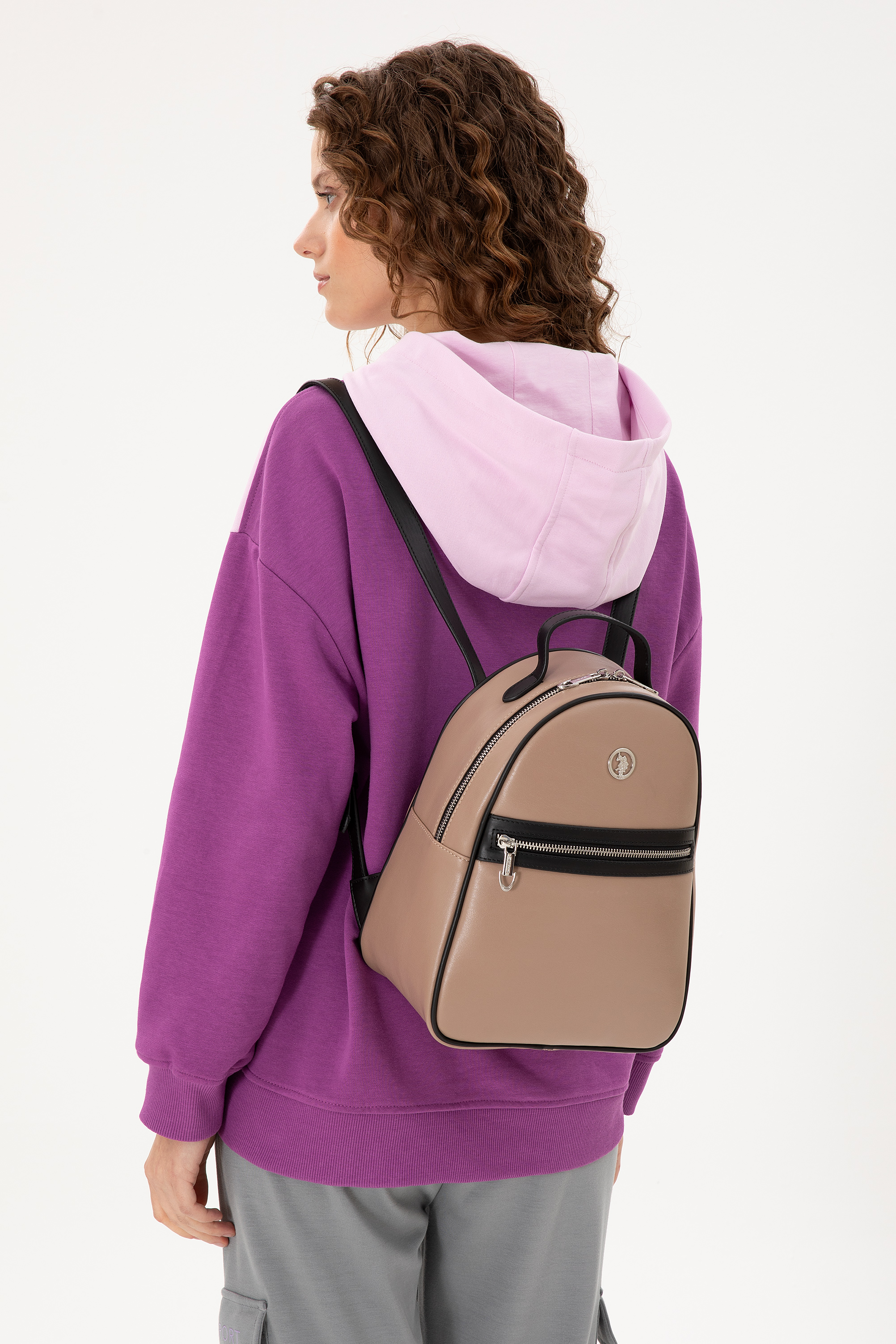 کوله پشتی ویزون استاندارد فیت زنانه یو اس پولو | US POLO ASSN