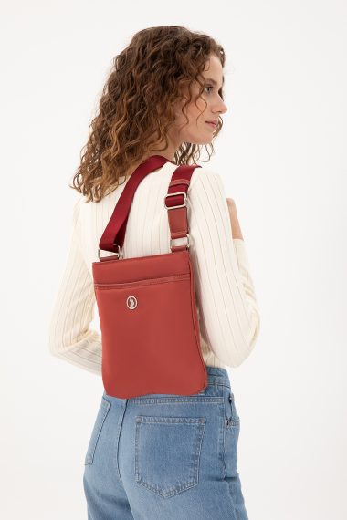 کیف رودوشی  رز خشک  استاندارد فیت  زنانه یو اس پولو | US POLO ASSN