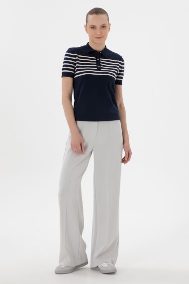 شلوار  خاکستری  Loose  زنانه یو اس پولو | US POLO ASSN