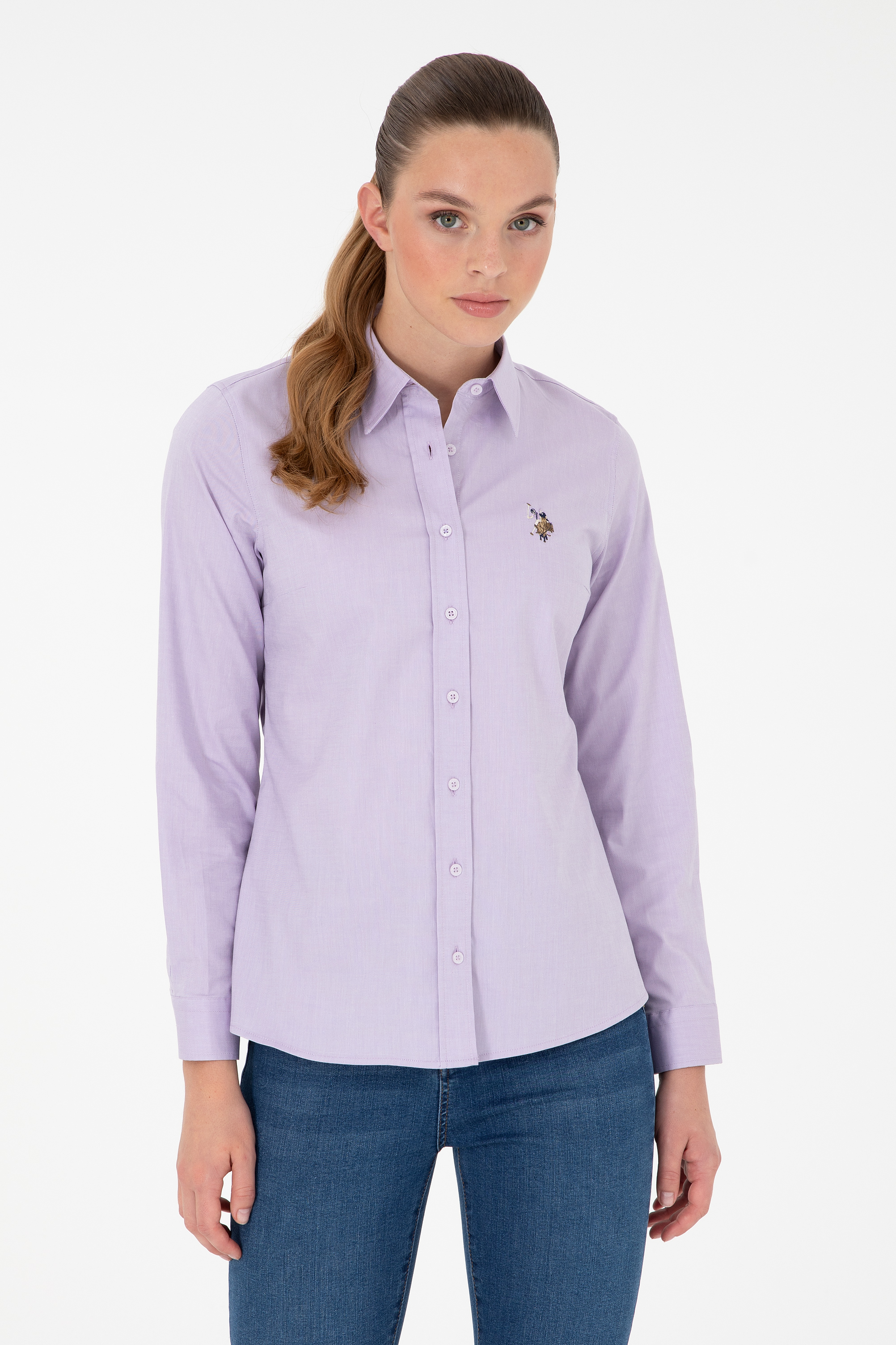 پیراهن یاسی اندامی زنانه یو اس پولو | US POLO ASSN