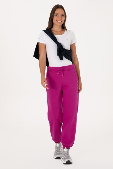 شلوار ورزشی جاگر  ارغوانی  جاگر  زنانه یو اس پولو | US POLO ASSN