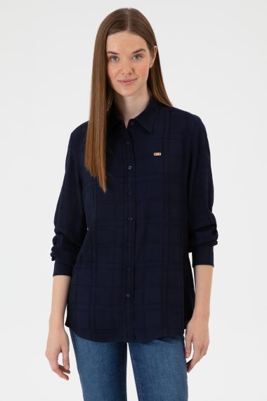 پیراهن  لاجورد  رگولار  زنانه یو اس پولو | US POLO ASSN