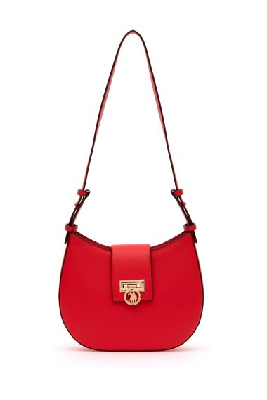 کیف رودوشی  قرمز  استاندارد فیت  زنانه یو اس پولو | US POLO ASSN