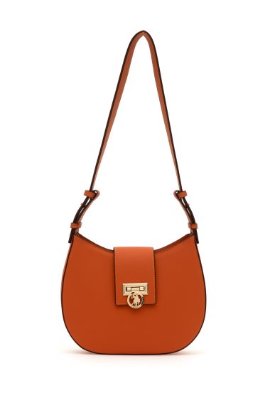 کیف رودوشی  نارنجی  استاندارد فیت  زنانه یو اس پولو | US POLO ASSN