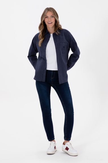 شلوار جین  آبی تیره  اسکینی  زنانه یو اس پولو | US POLO ASSN