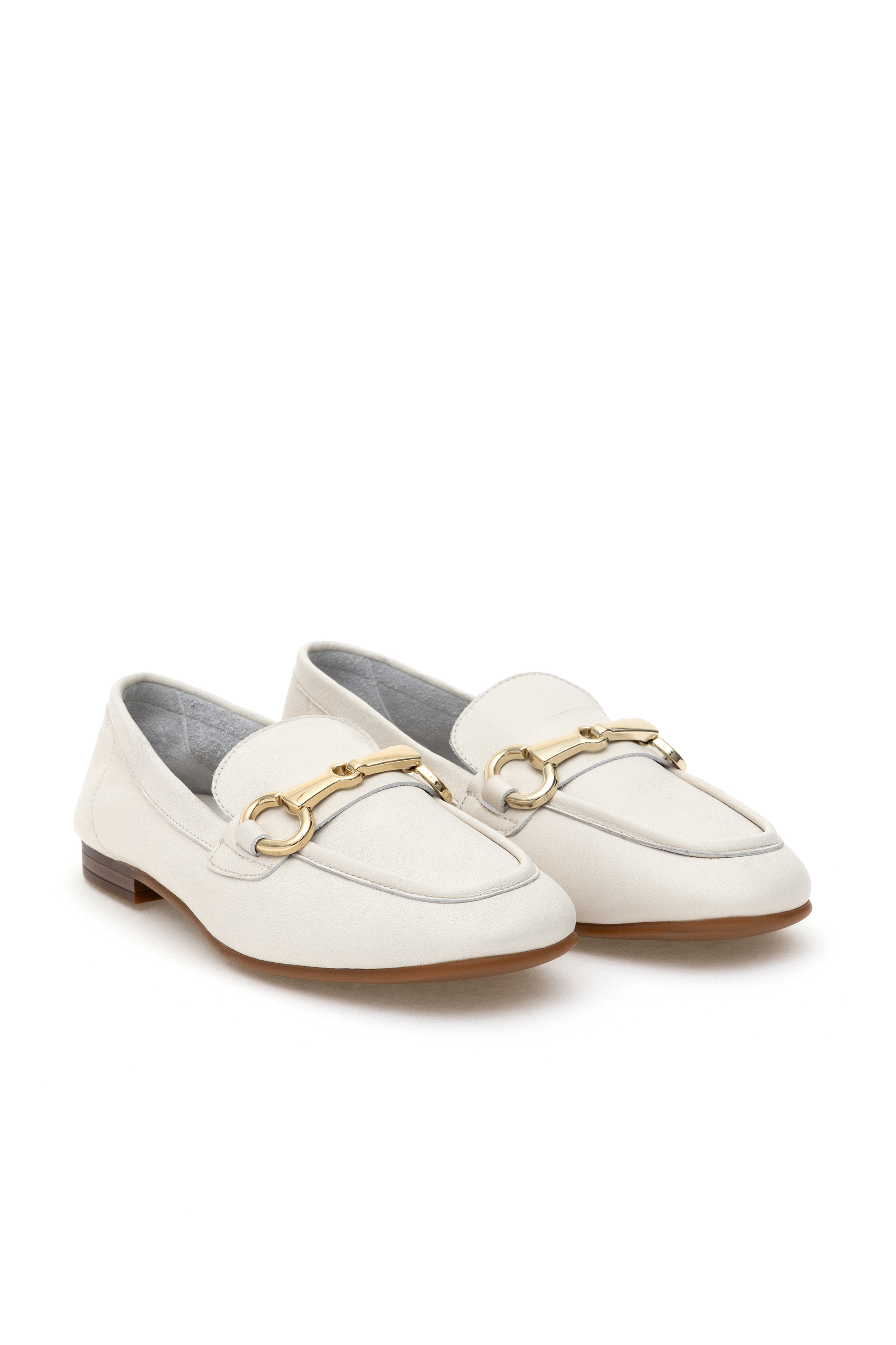 کفش لوفر سفید استاندارد فیت زنانه یو اس پولو | US POLO ASSN