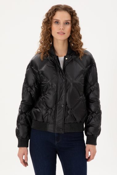 کاپشن سیاه BASIC زنانه یو اس پولو | US POLO ASSN