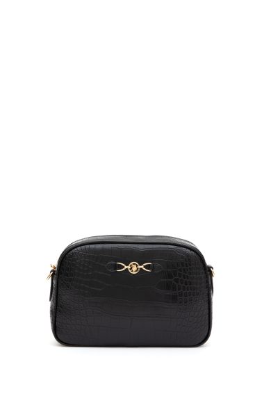 کیف رودوشی  سیاه  استاندارد فیت  زنانه یو اس پولو | US POLO ASSN