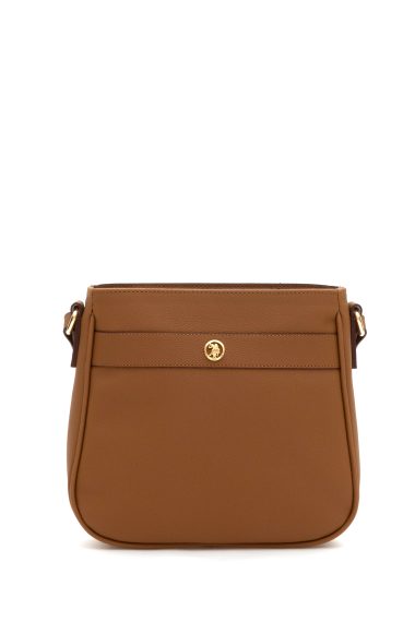 کیف رودوشی  قهوه ای روشن  استاندارد فیت  زنانه یو اس پولو | US POLO ASSN