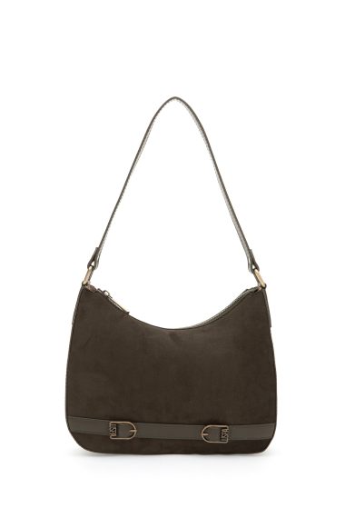 کیف رودوشی  خاکی  استاندارد فیت  زنانه یو اس پولو | US POLO ASSN
