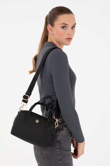 کیف رودوشی  سیاه  استاندارد فیت  زنانه یو اس پولو | US POLO ASSN