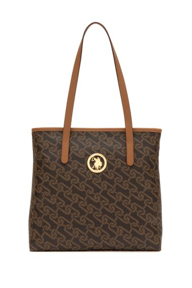 کیف رودوشی  قهوه ای  استاندارد فیت  زنانه یو اس پولو | US POLO ASSN