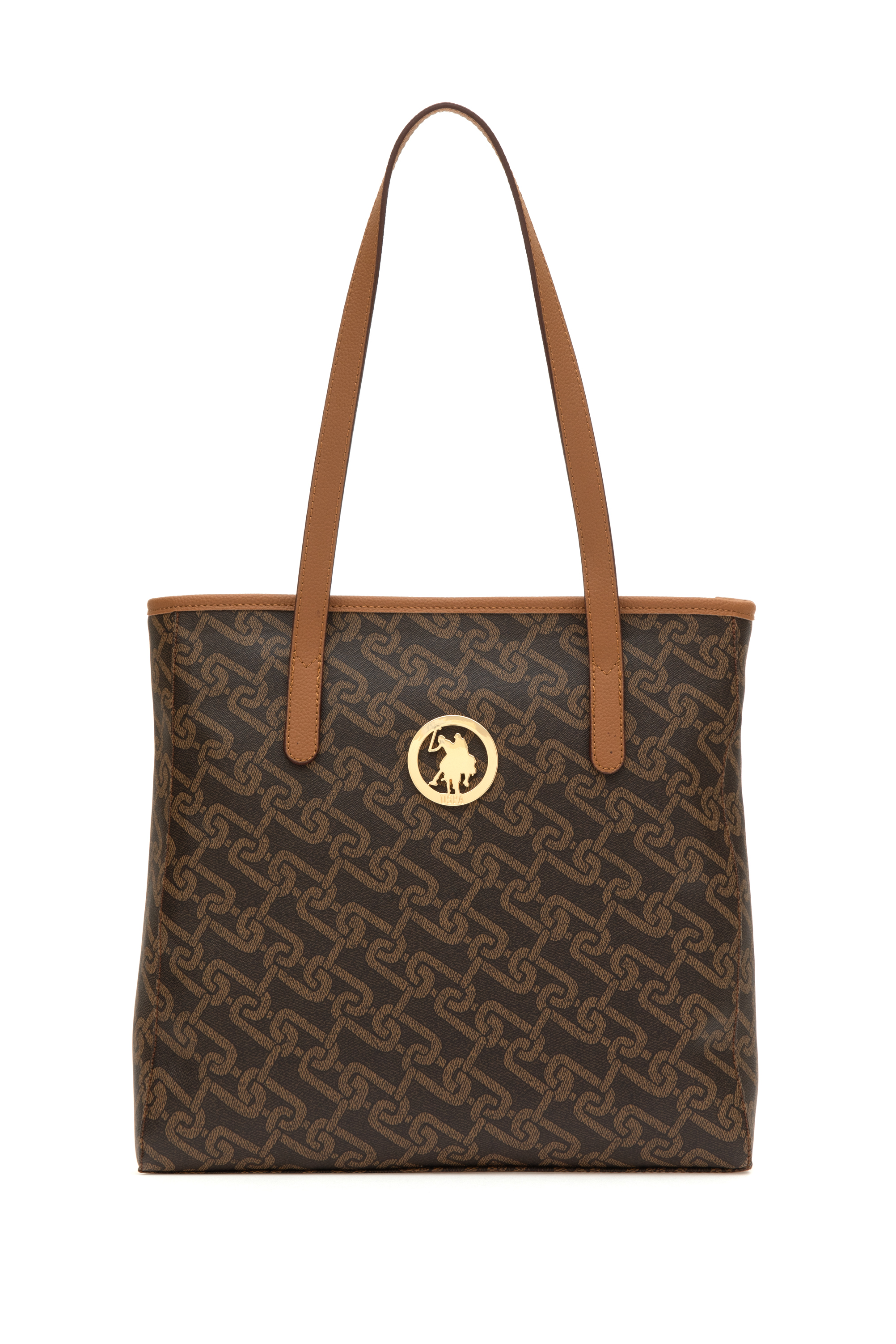 کیف رودوشی قهوه ای استاندارد فیت زنانه یو اس پولو | US POLO ASSN