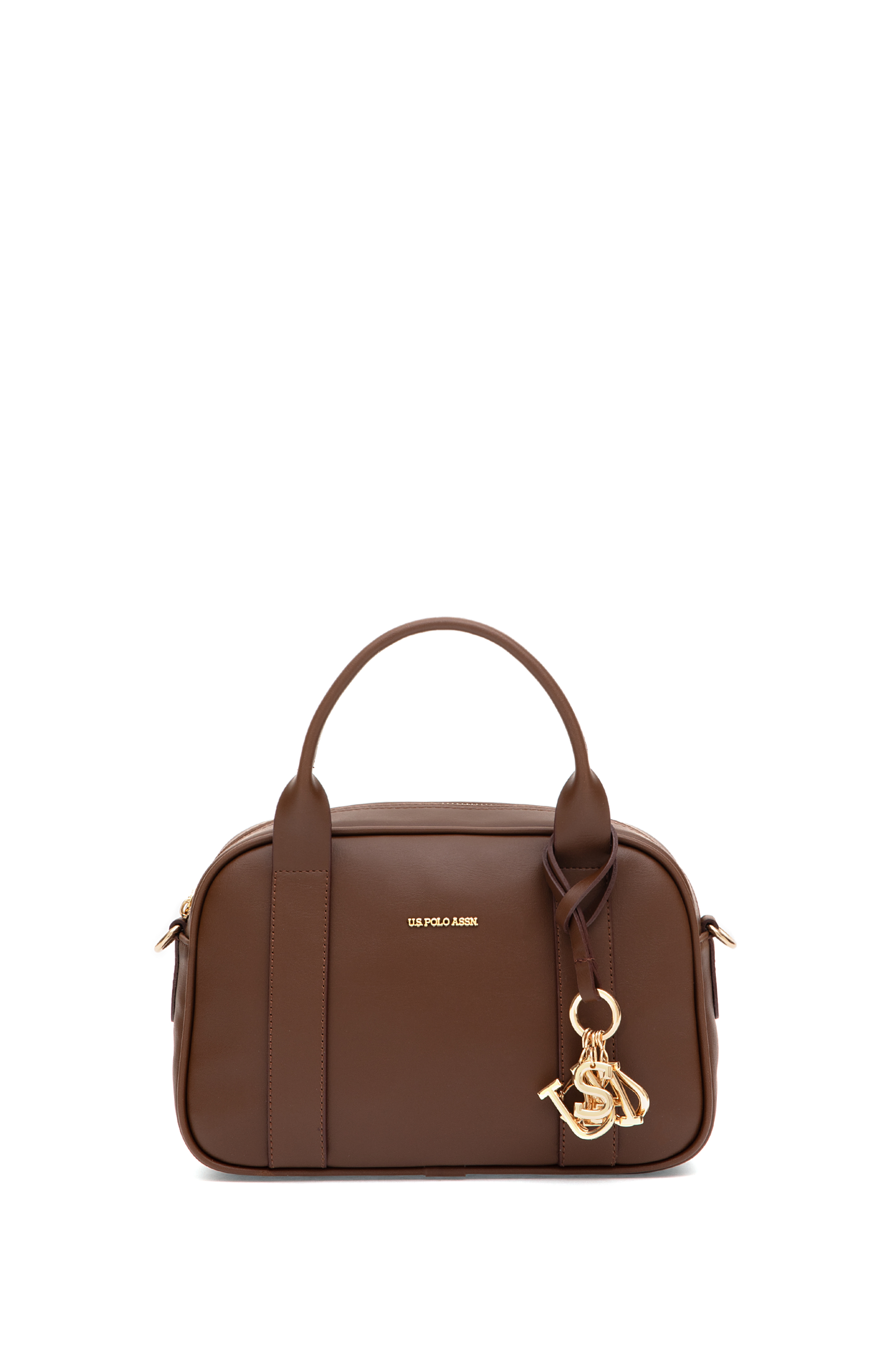 کیف رودوشی قهوه ای روشن استاندارد فیت زنانه یو اس پولو | US POLO ASSN