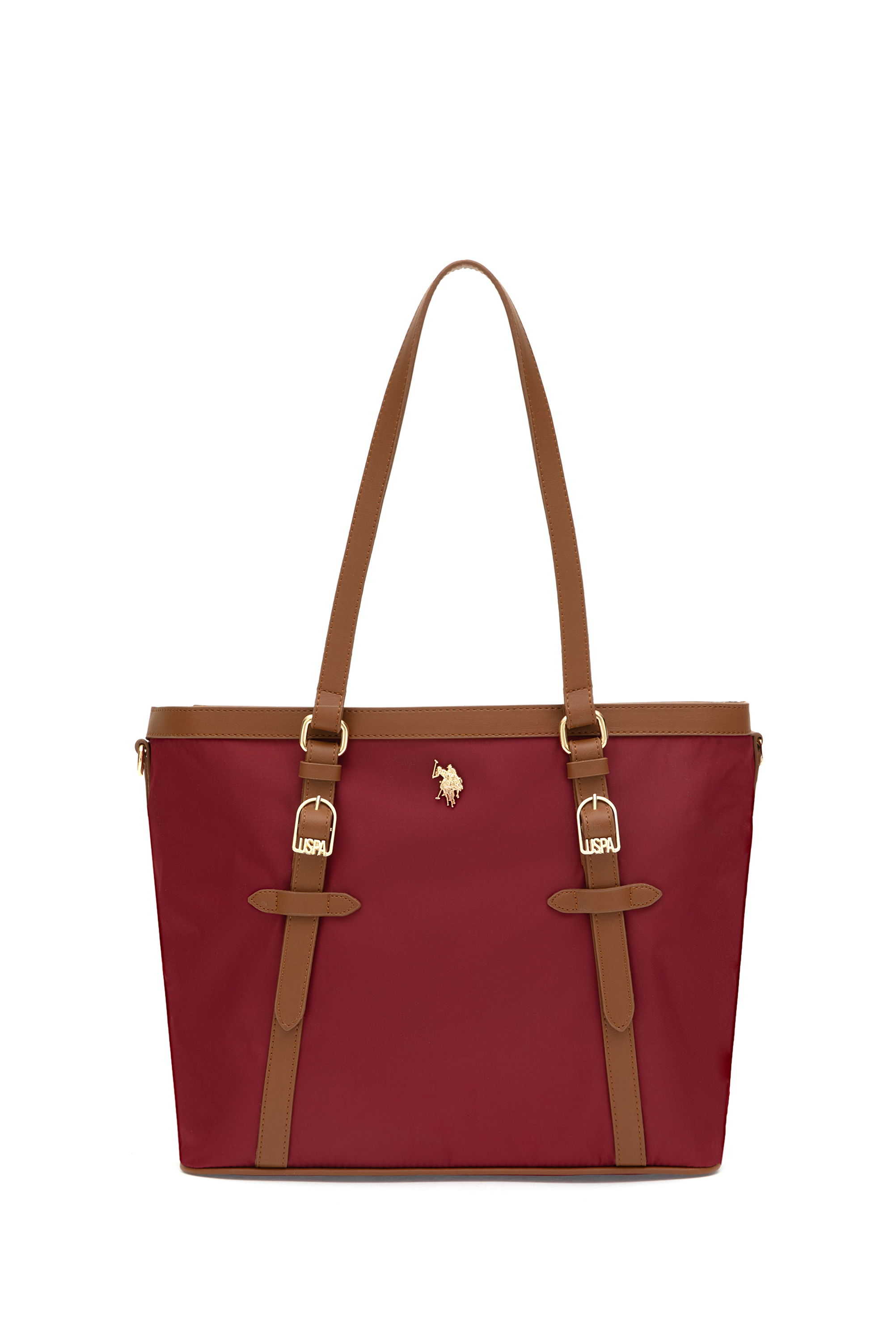 کیف رودوشی کپیتون بورگاندی استاندارد فیت زنانه یو اس پولو | US POLO ASSN