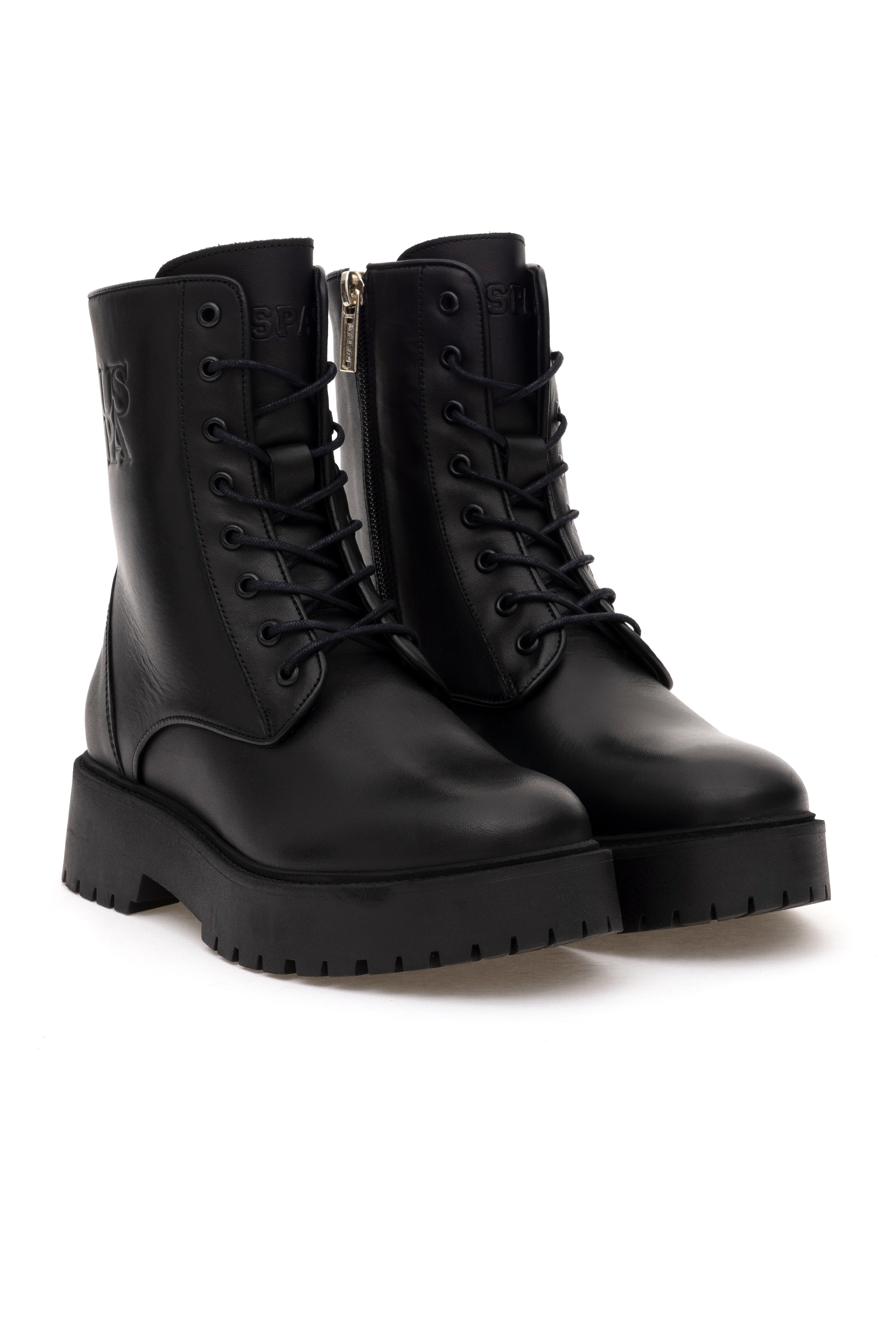 بوت سیاه استاندارد فیت زنانه یو اس پولو | US POLO ASSN